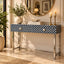 Sheeshmahal Bone Inlay 2 Drawers Console Table