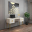 Rajwada Bone Inlay Writing Desk / Console Table