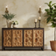 Vintage Distressed Doors Two Tone Sideboard