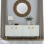 Virāsat Bone Inlay Storage White Media Unit / Sideboard ( Optical Design )