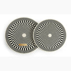 Black Bone Inlay Coffee Table & Nesting Table Set – 2 Piece