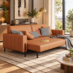 Luxury Style Leather Sofa Cum Bed
