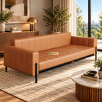 Luxury Style Leather Sofa Cum Bed