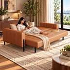 Luxury Style Leather Sofa Cum Bed
