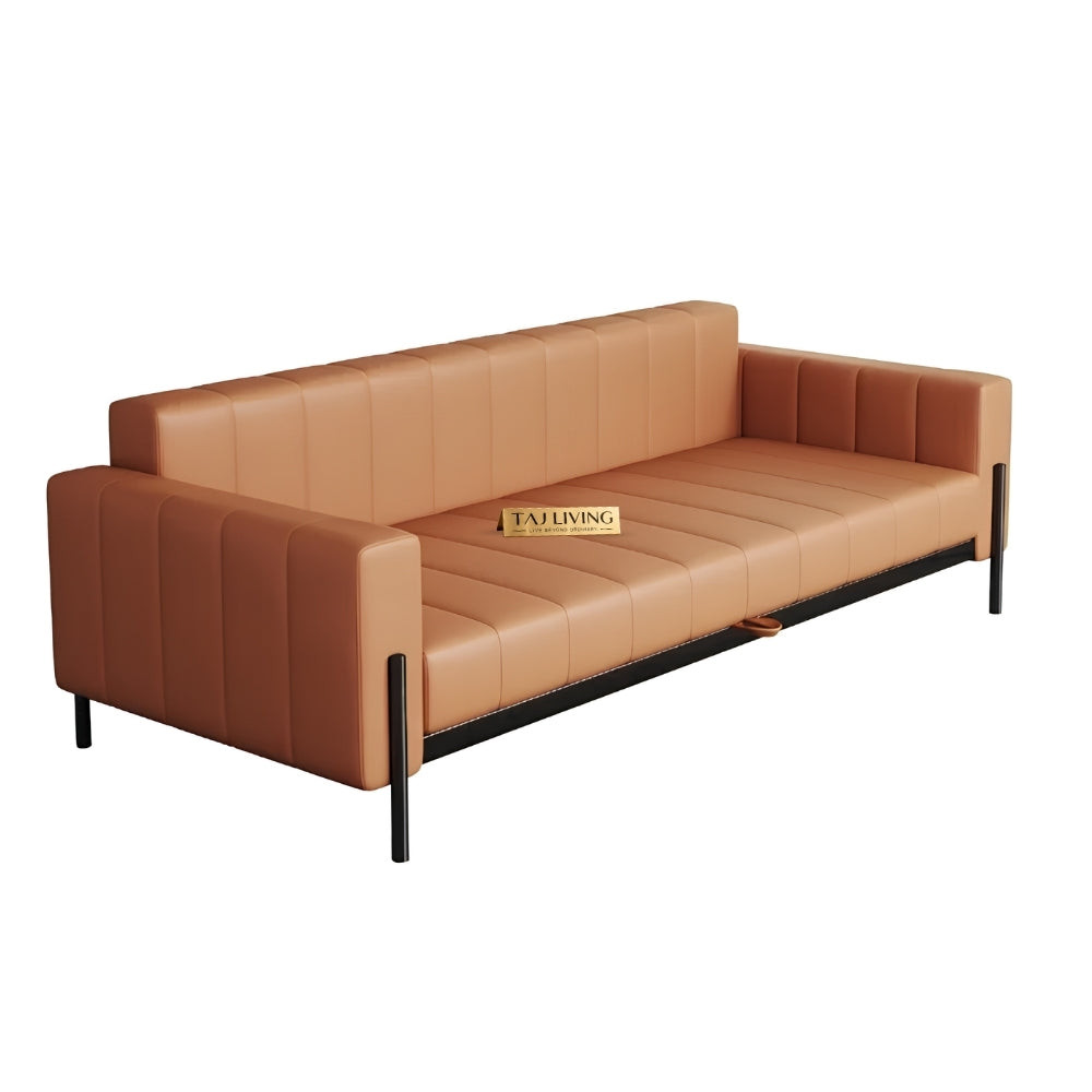 Luxury Style Leather Sofa Cum Bed
