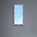 Zarika Floral Bone Inlay Wall Mirror