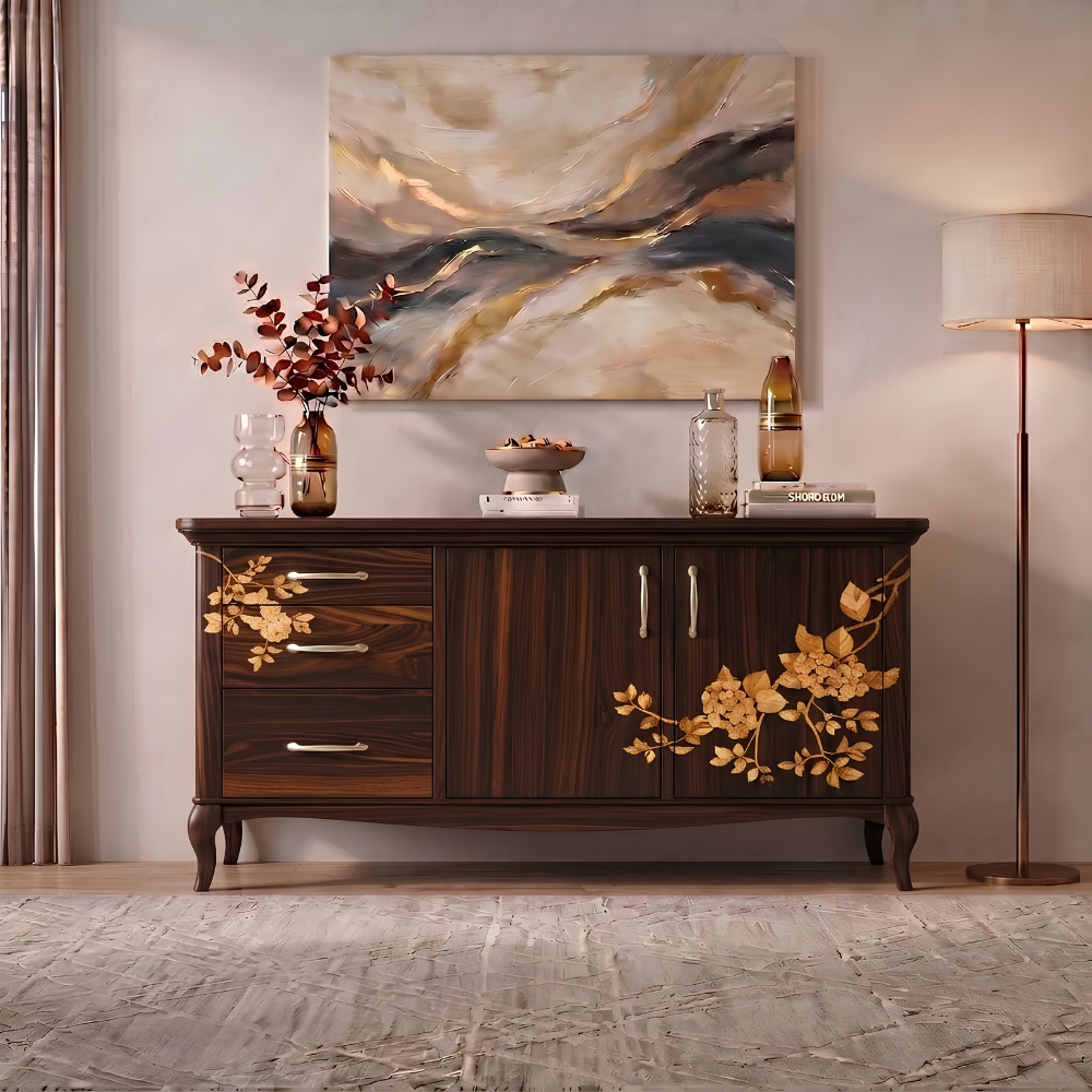 Virasat Ornate Hand Painted Sideboard