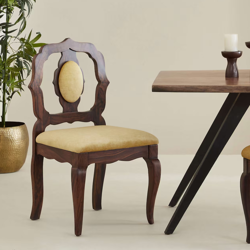 Mehfil Upholstered Dining Chair (2 Pcs)