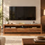 Abu Dhabi TV Unit with 3 Drawers and 3 Open Shelves