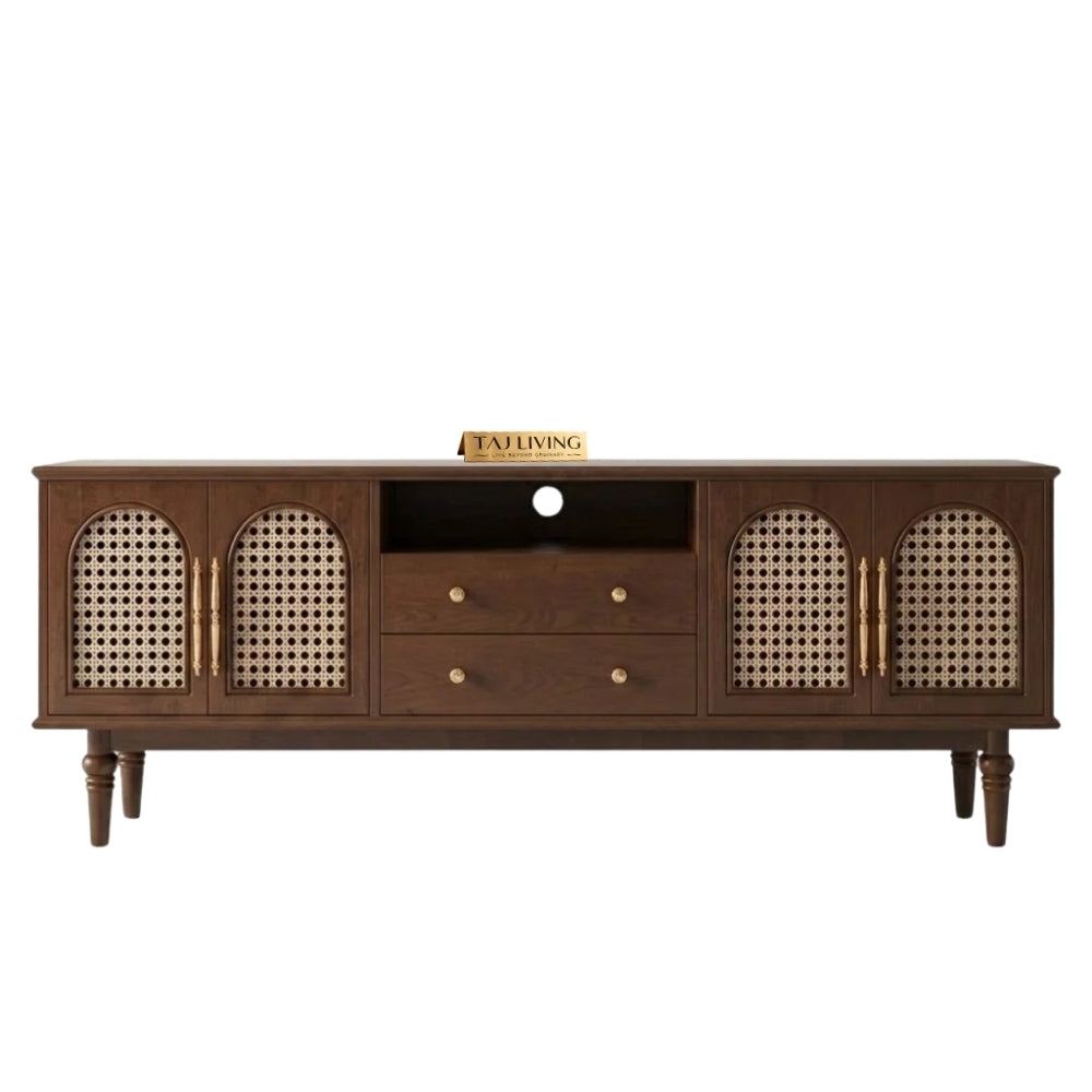Apshara Solid Wood TV Unit
