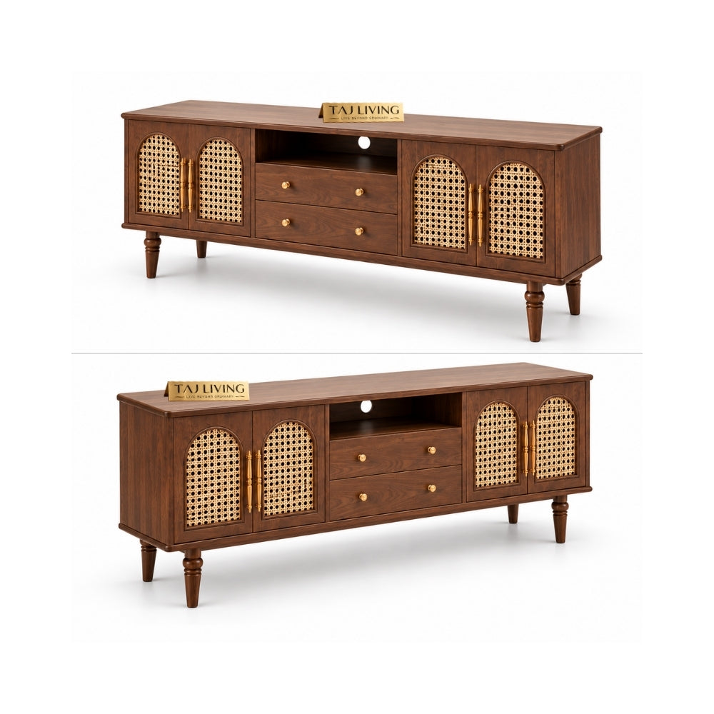 Apshara Solid Wood TV Unit