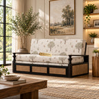 Classic Cochin Fabric Sofa Cum Bed