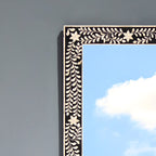 Mehrang Bone Inlay Floral Wall Mirror