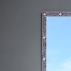 Zarika Floral Bone Inlay Wall Mirror