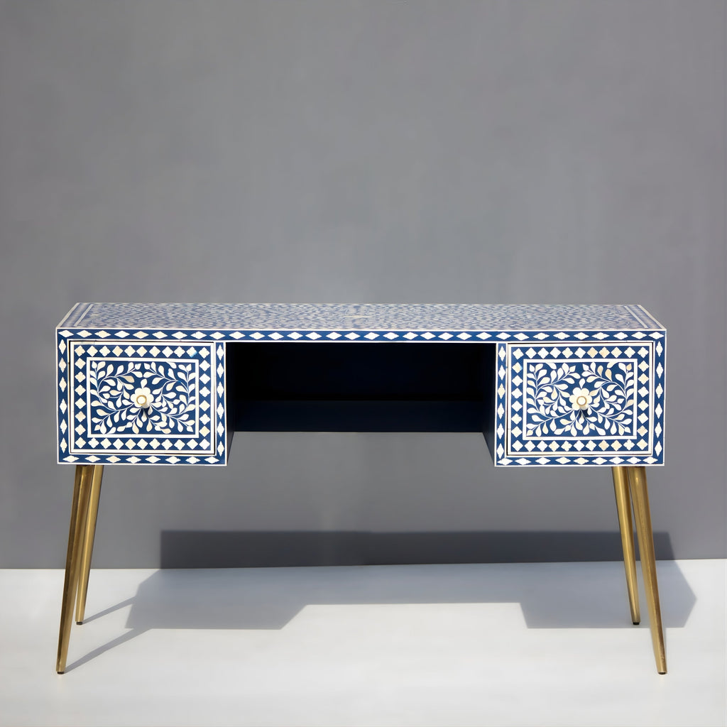 Rajtilak Bone Inlay Work Desk Console Table