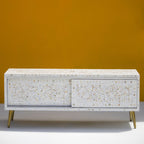 Dharohar Mother of Pearl Inlay TV Unit