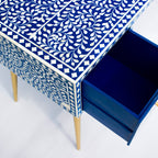 Shahraaz Bone Inly Blue or White Study Desk