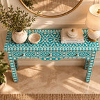 Marudhara Bone Inlay 3 Drawers Console Table