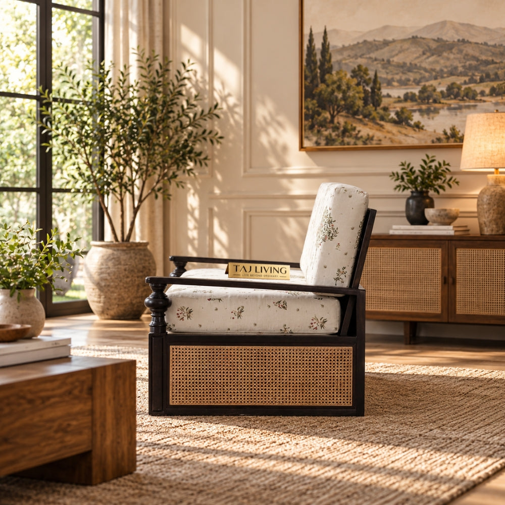 Classic Cochin Fabric Sofa Cum Bed