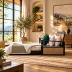 Classic Cochin Fabric Sofa Cum Bed