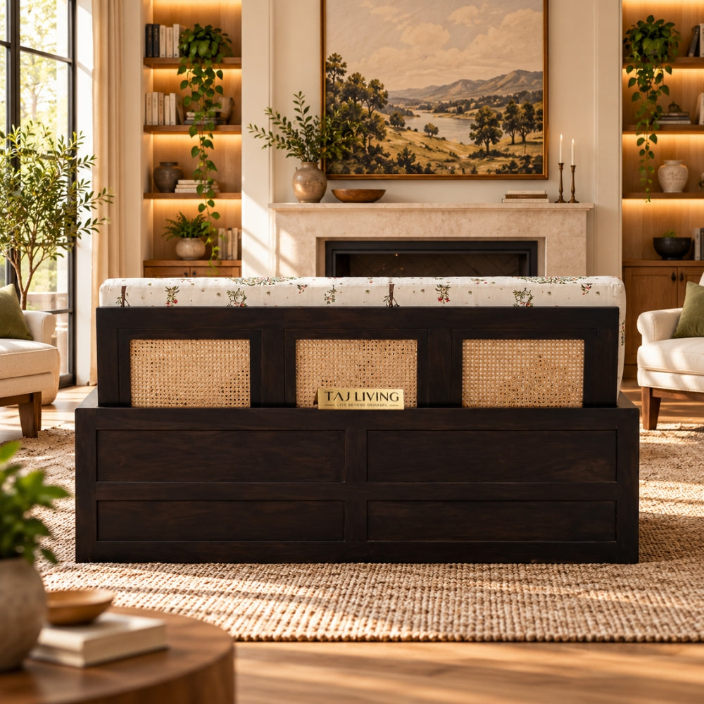 Classic Cochin Fabric Sofa Cum Bed