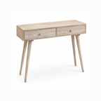 Kesar Mahal Natural Mango Wooden Study Console Table