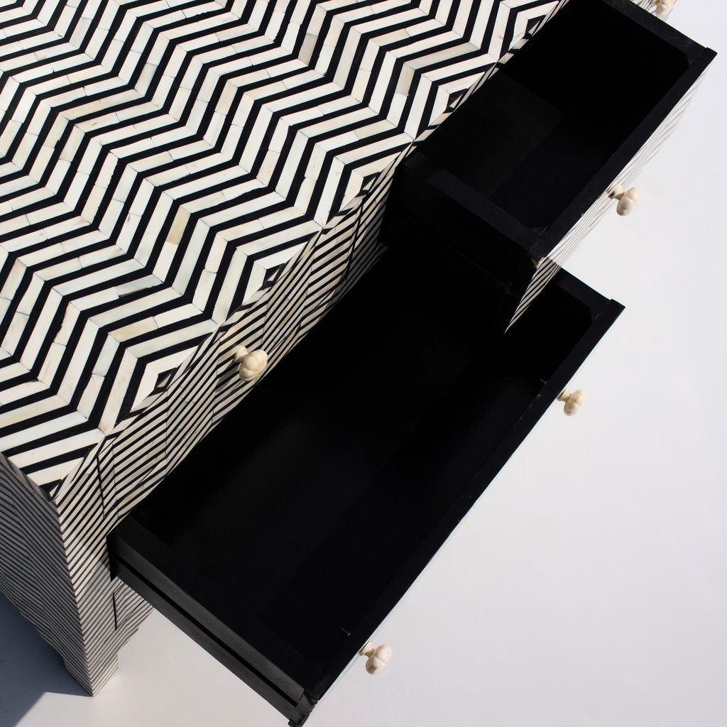 Vibha Bone Inlay Chest of Drawers