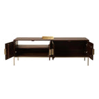 Gulshan Mango Wood TV unit with 2 side drawers