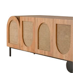 Dastarkhwan Mango wood with Rattan TV Unit