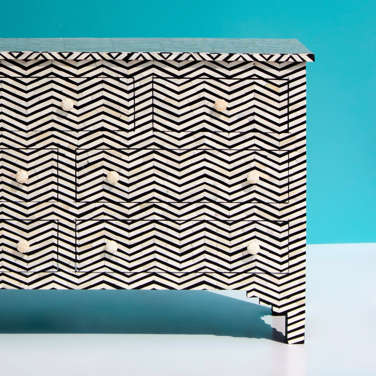 Vibha Bone Inlay Chest of Drawers