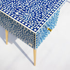 Shahraaz Bone Inly Blue or White Study Desk