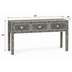 Rajvansh Mother of Pearl Inlay Console Table