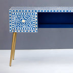 Shahraaz Bone Inly Blue or White Study Desk