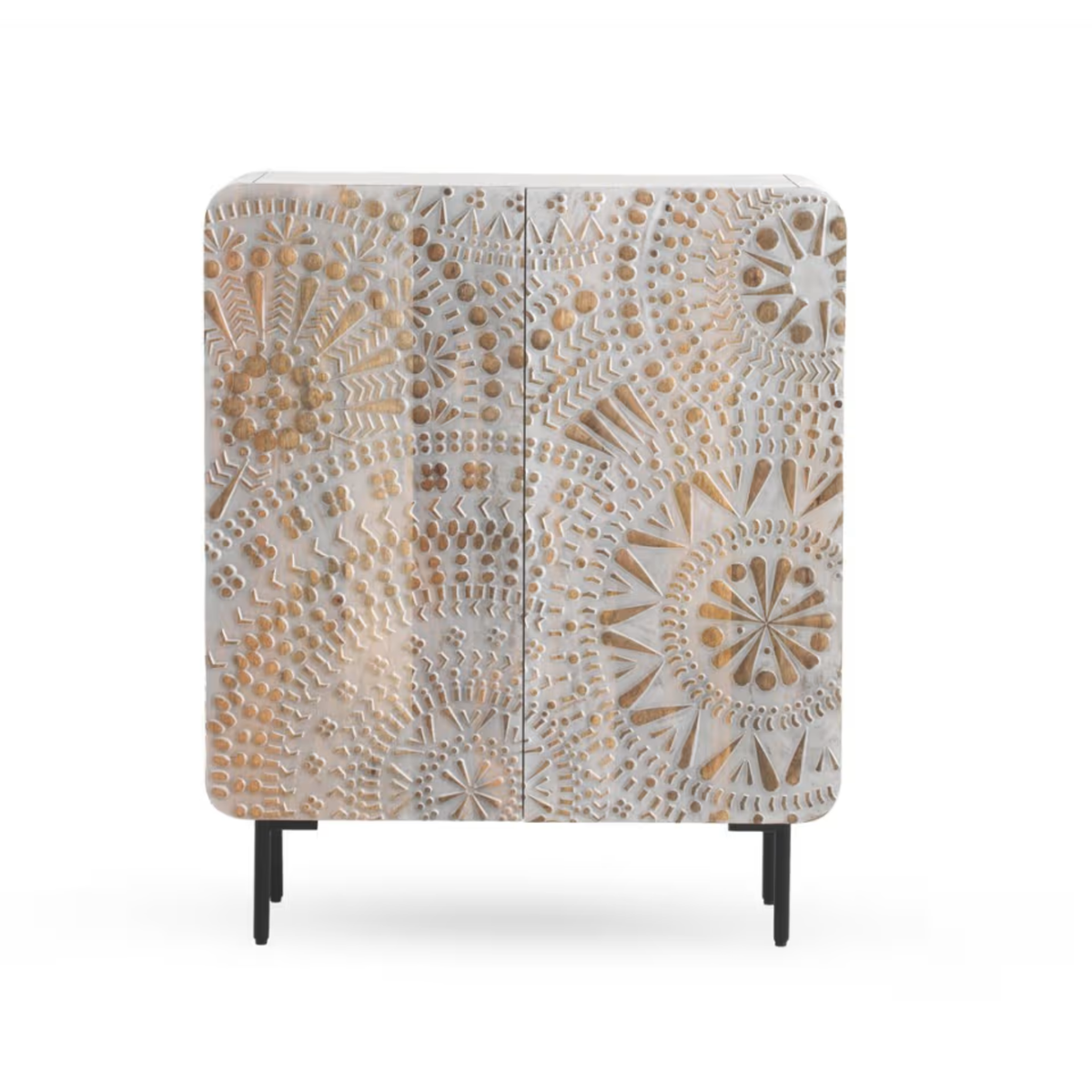 Marudhara Carved – Handcrafted Rajasthani Cabinet