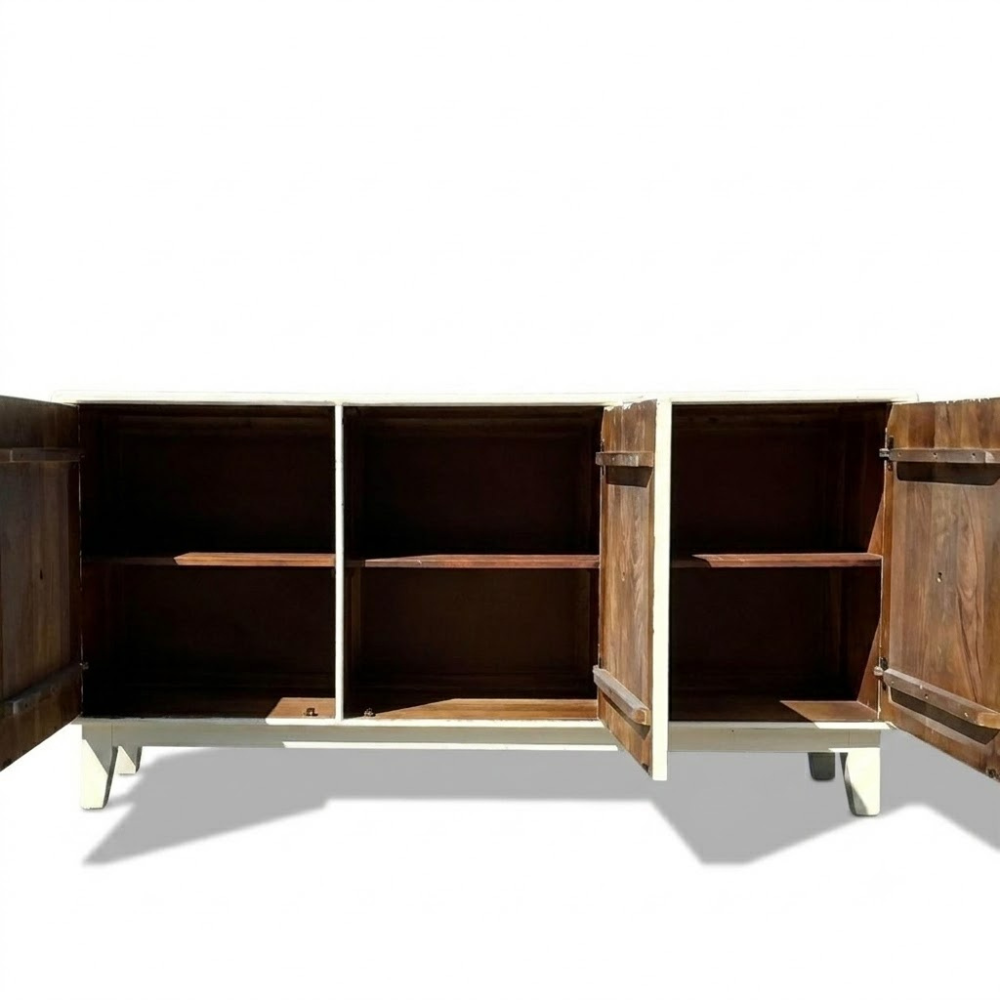 Mandana Hand Carved 3-Door Sideboard