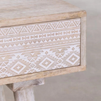Kesar Mahal Natural Mango Wooden Study Console Table