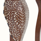 Riwaayat Hand-Carved Wooden Bone Inlay 6 - seater Dining Table