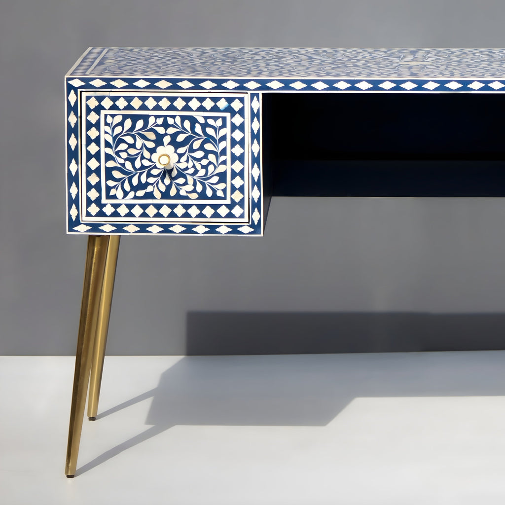 Rajtilak Bone Inlay Work Desk Console Table