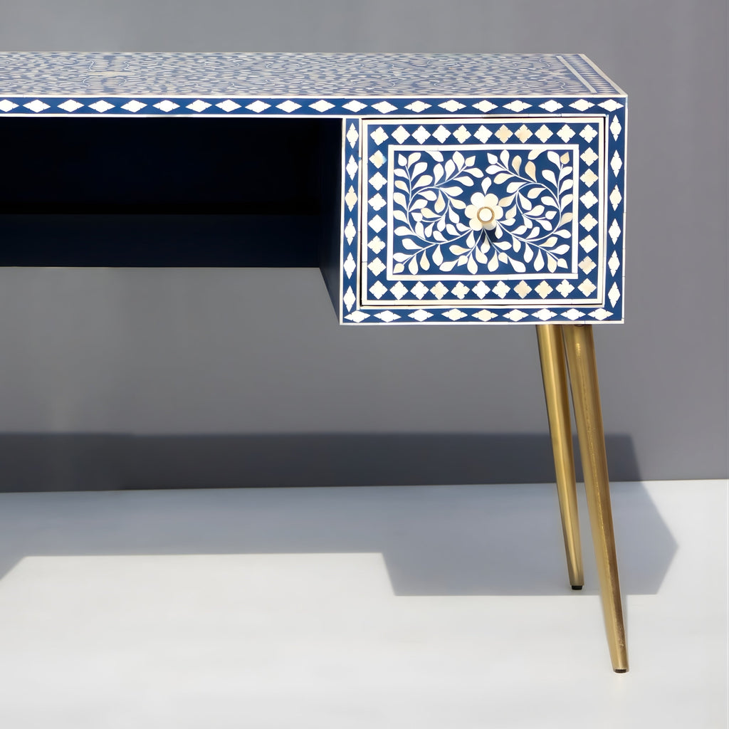 Rajtilak Bone Inlay Work Desk Console Table