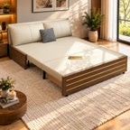 Sofa Cum Bed with Storage – Modern Cream/Ivory Convertible Sofa Bed