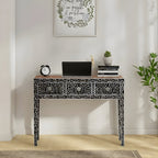 Rajvansh Mother of Pearl Inlay Console Table