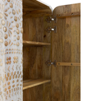 Marudhara Carved – Handcrafted Rajasthani Cabinet