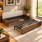 Sofa Cum Bed with Storage – Modern Cream/Ivory Convertible Sofa Bed