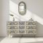 Zardozi Bone Inlay Chest of 9 Drawers Living Rooms, Bedrooms, Hallways