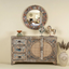 Mandana Handcrafted Bone Inlay & Cane 3-Door Sideboard